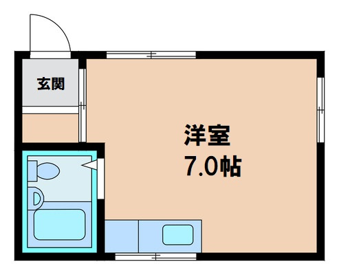 【間取り】 | ハイツ夕陽丘