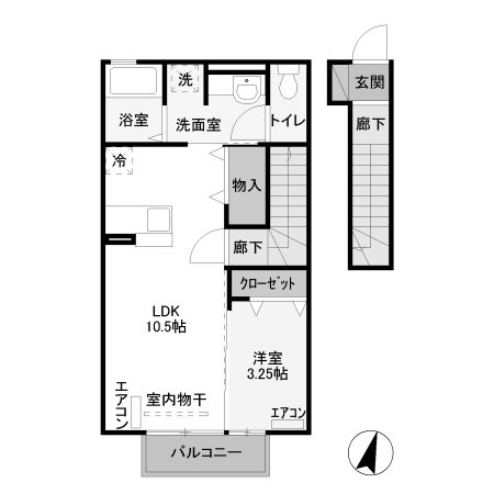 【間取り】 | セジュール石倉