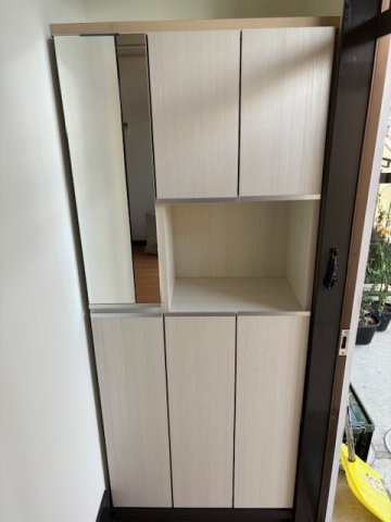 コーポ東山の玄関|シューズBOXはたっぷり入ります！