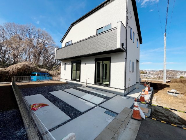 祝　成約済み　八王子市　大谷町　新築戸建て　４期の外観|～仲介手数料無料☆八王子ひなた不動産～八王子市大谷町　新築戸建て