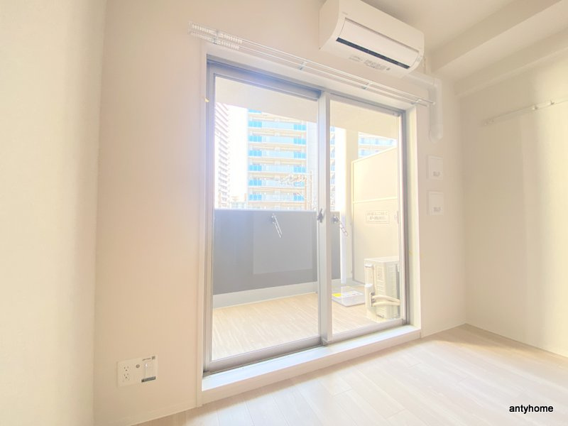 エスリードレジデンス梅田デュオ 仲介手数料無料のバルコニー