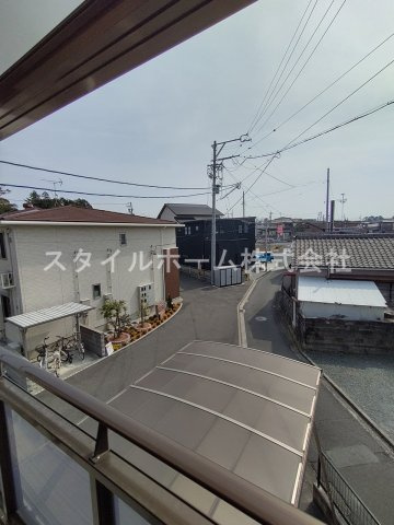 山田町借家の展望