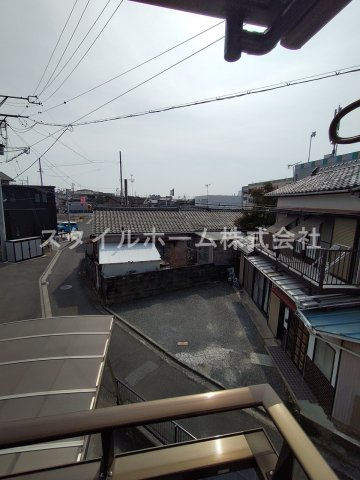 山田町借家の展望