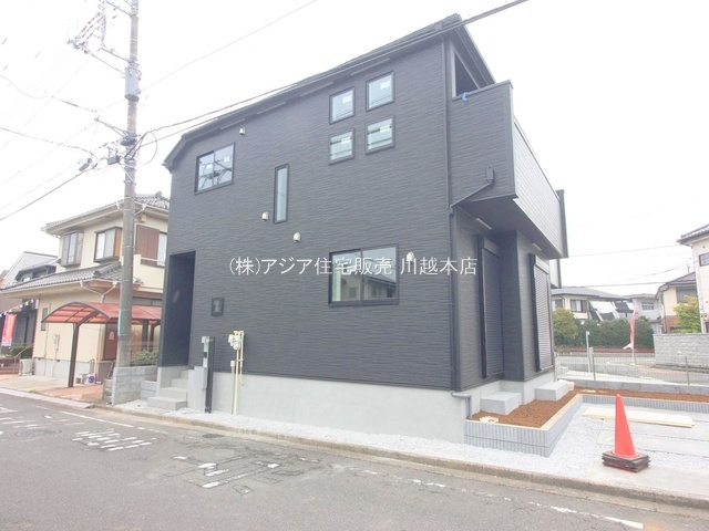 月々７万円台～　新築戸建　川越市かすみ野22期の外観|1号棟　外観　完成済