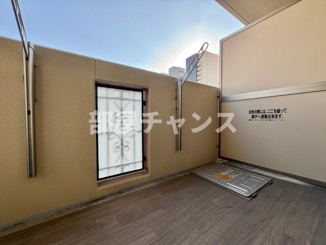 メイプルコート泉のバルコニー