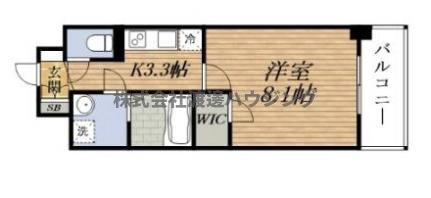 M'sCOMFORTESAKAの間取り