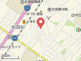 北見市春光町３丁目２０ー３９　売地の地図