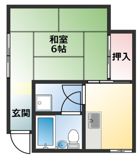 【間取り】 | 大蓮南1丁目平屋