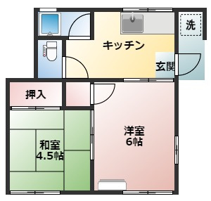【間取り】 | コーポリバーサイド