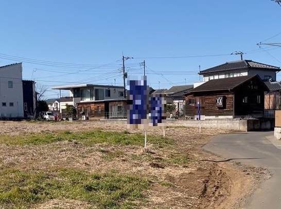 土地　川越市笠幡の外観