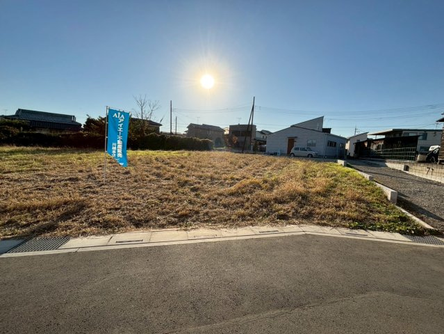 土地　川越市笠幡の外観|前面道路 幅約4ｍ