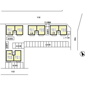 【区画図】 | リビングタウンみらい平　C