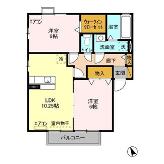 【間取り】 | リビングタウンみらい平　C