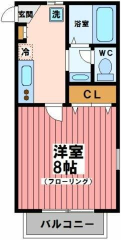 【間取り】 | ハウス池亀２号館
