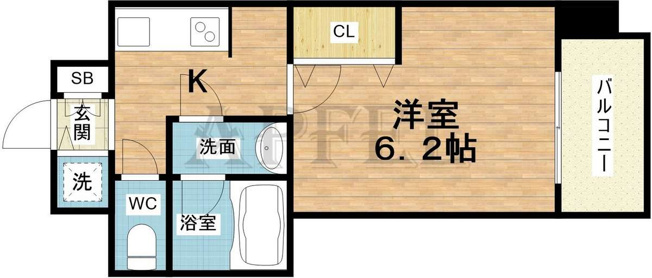 【間取り】 | アクアプレイス梅田Ⅲ