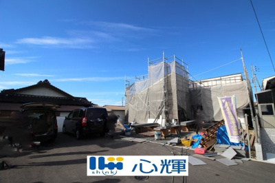 【前面道路含む現地写真】 | リーブルガーデン防府市仁井令第６（２号棟） | 現地(2024年10月30日撮影）
