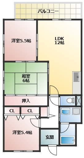 【間取り】 | カサ・ブリジャンテ