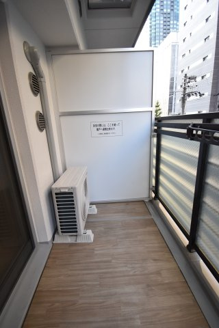 エスリード福島ラグジェのバルコニー