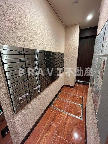 レオングラン本町橋9-15Fのその他共用部分|【レオングラン本町橋】メールボックスです