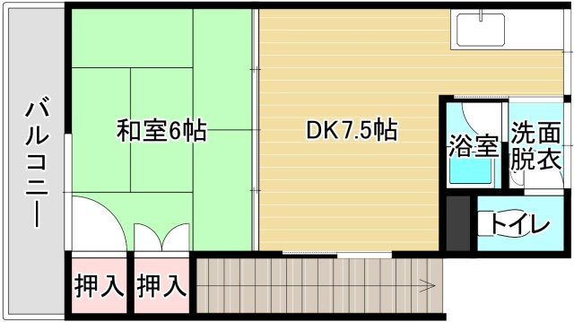 藤澤アパートの間取り