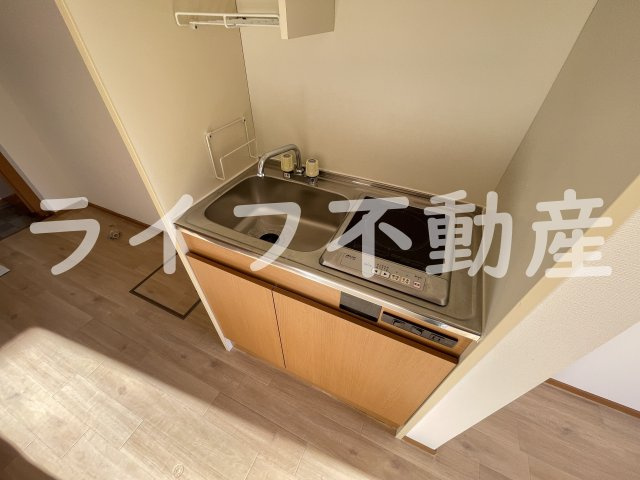 ラ・メゾン ( 近畿大学 一人暮らし )のキッチン|使いやすいキッチンです