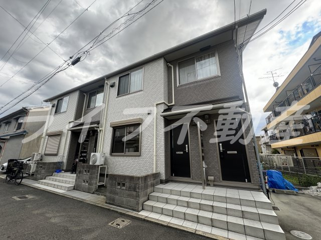 リヴェール若江の外観|落ち着いた雰囲気の外観です