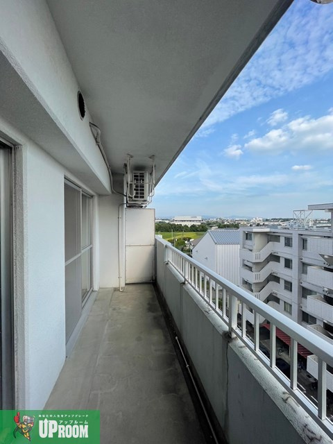 第3サンヨーマンションのバルコニー