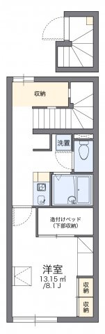 レオパレスセンチュリーⅡの間取り