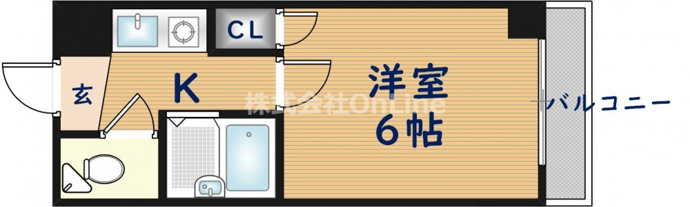 ハイツ富士パートⅡの間取り