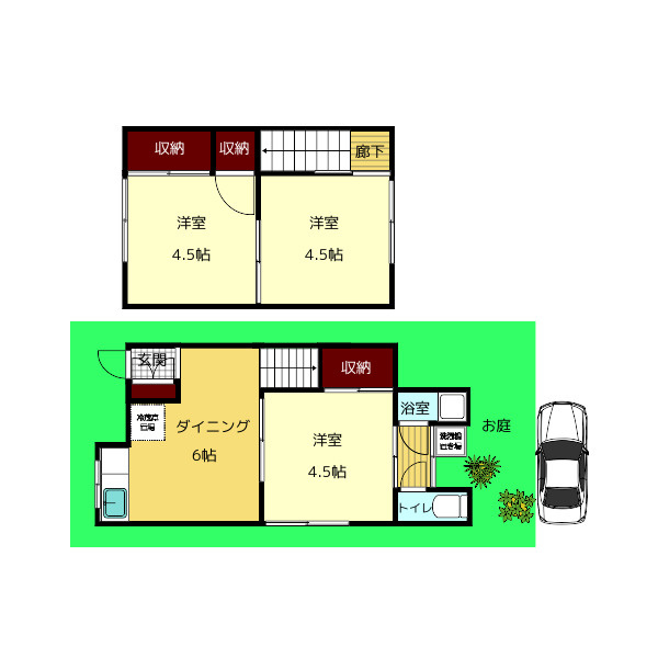 生駒市俵口町のテラス
