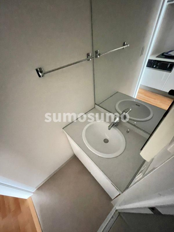 QCフラット北堀江の洗面所