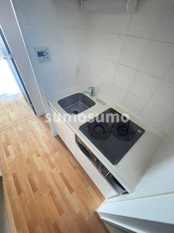 QCフラット北堀江のキッチン