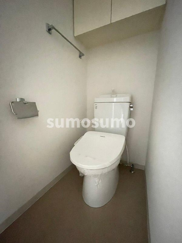 QCフラット北堀江のトイレ