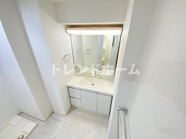 ボーベル南船場の独立洗面台|選べる家電プランあり！！