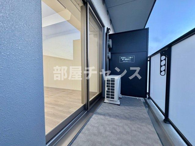 MAXIV名古屋のバルコニー