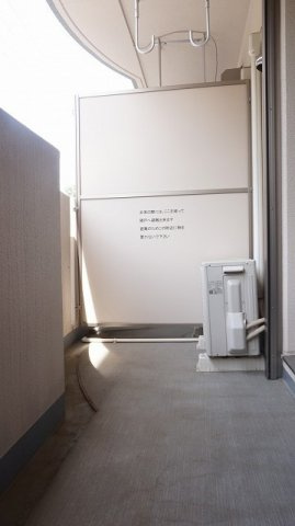 グラン　リュミエールのバルコニー