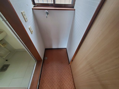 【洗面所】 | ラフォーレ吉田 | 洗濯機置き場