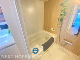 【浴室】 | パレ新伊丹 | 新品の浴室ユニットバスです♪一日の疲れを癒してくれます！よくしつかんそうきつきで雨の日のお洗濯物も困りませんね(^^)