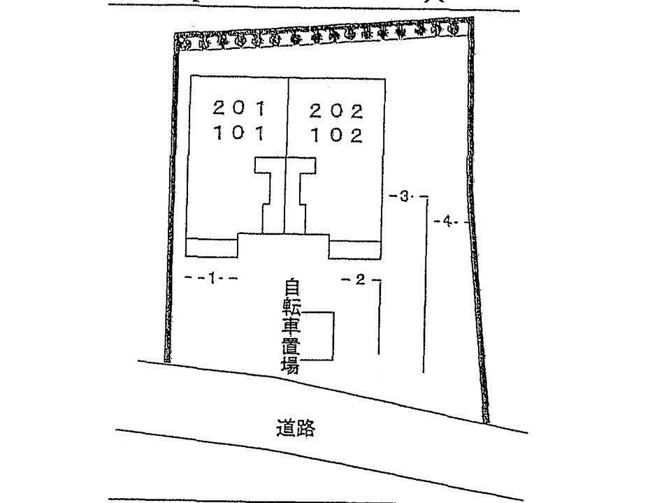 フレーシアの区画図