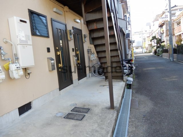 テンマハイツのエントランス