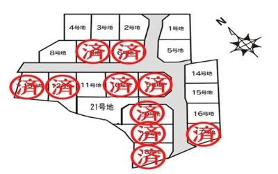 【区画図】 | アビターレ東岐波