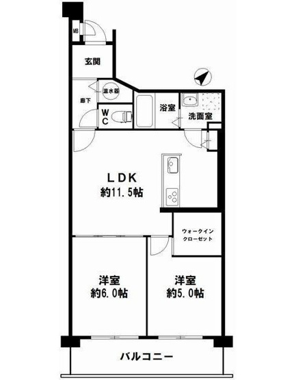 【間取り】 | 土佐堀ビューハイツ