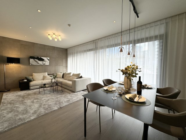 グラン・ブルー高輪アドニスA棟の居間・リビング