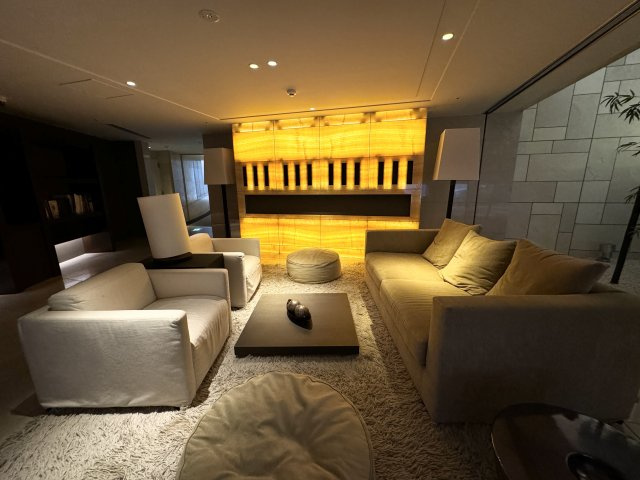 グラン・ブルー高輪アドニスA棟のロビー