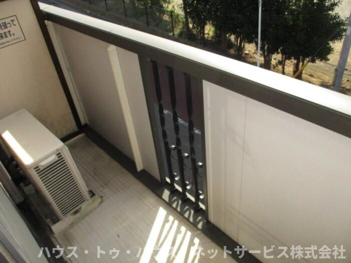 ルミエールＫのバルコニー