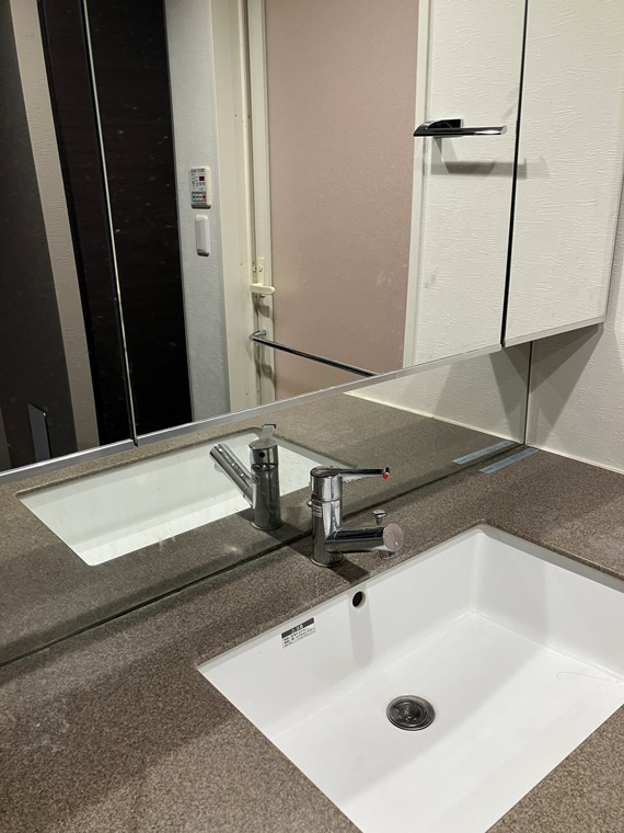 ガレリアヴェ－ルの洗面所