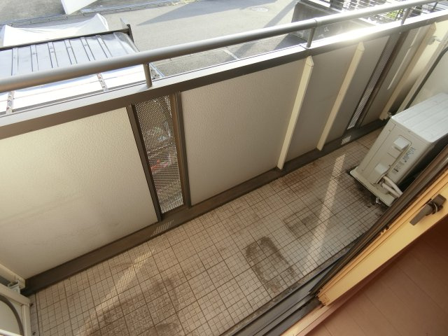 リビエール野川のバルコニー