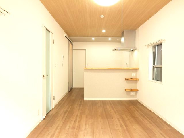 井の頭戸建の居間・リビング