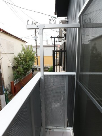 井の頭戸建のバルコニー