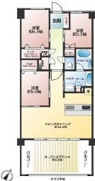 ヴェレーナシティ夙川パークナードの間取り